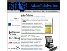 Tablet Screenshot of adapttosolve.com